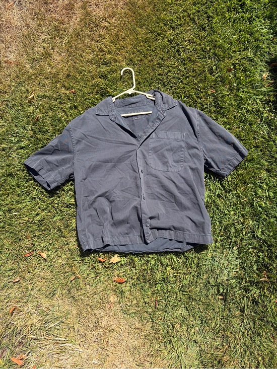 Abercrombie & Fitch Other - Abercrombie & Fitch Short-Sleeve Button-Down Shirt in Charcoal